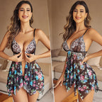 Monica – Lace Babydoll & G-String Set