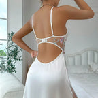 Lia Nightgown with Floral Pattern